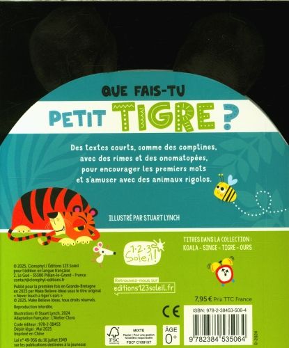 Produktbild: Que fais-tu petit tigre ?