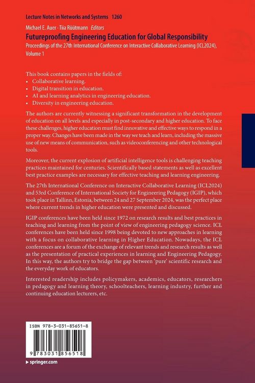 Produktbild: Futureproofing Engineering Education for Global Responsibility