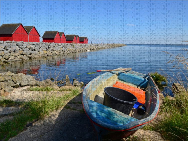 Produktbild: CALVENDO Puzzle Ein Motiv aus dem Kalender Zauberhaftes Boltenhagen | 1000 Teile Lege-Gr&ouml;&szlig;e 64x48cm Foto-Puzzle f&uuml;r gl&uuml;ckliche Stunden