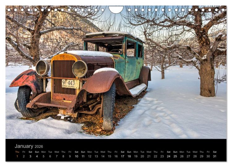 Produktbild: Classic Automotive Rust (Wall Calendar 2026 DIN A4 landscape), CALVENDO 12 Month Wall Calendar
