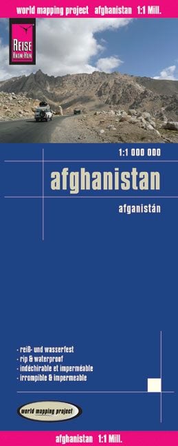 Produktbild: Reise Know-How Landkarte Afghanistan (1:1.000.000)