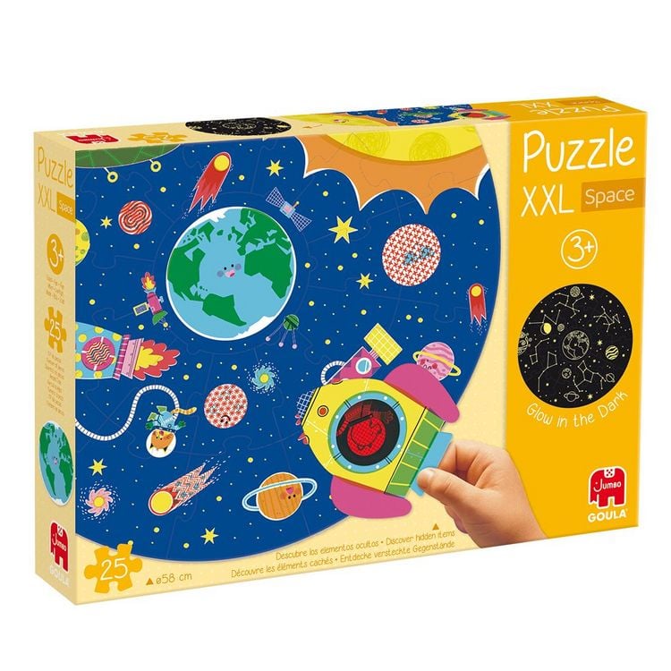 Produktbild: Goula 1110100492 - XXL Puzzle Space, Weltraum-Puzzle, 25 Teile