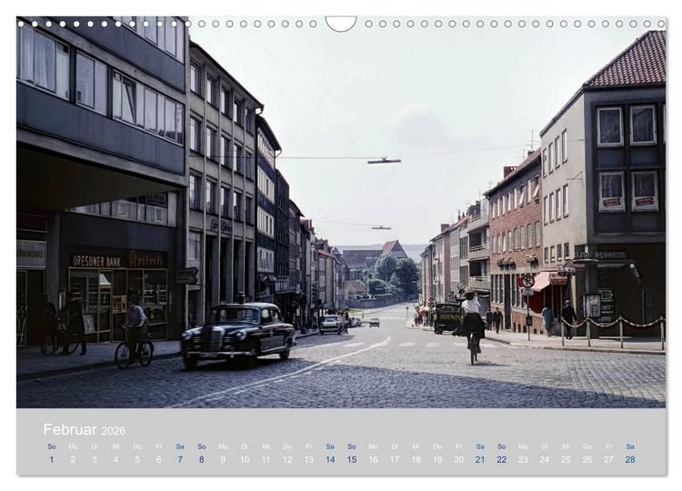 Produktbild: Hildesheim - damals ... (Wandkalender 2026 DIN A3 quer), CALVENDO Monatskalender