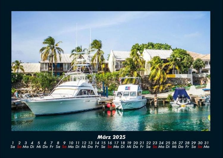Produktbild: Boote 2025 Fotokalender DIN A4