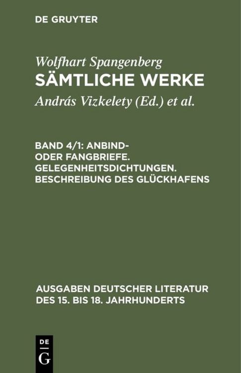 Produktbild: Anbind- oder Fangbriefe. Gelegenheitsdichtungen. Beschreibung des Gl&uuml;ckhafens