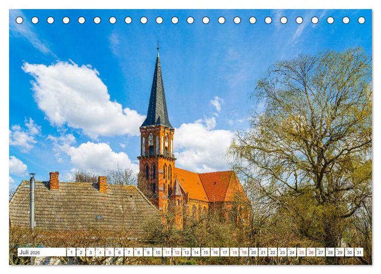 Produktbild: Wustrow Impressionen (Tischkalender 2026 DIN A5 quer), CALVENDO Monatskalender