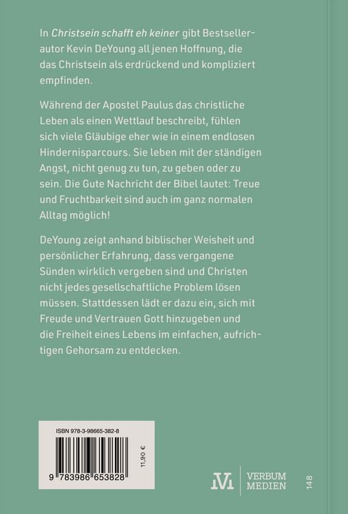Produktbild: Christsein schafft eh keiner