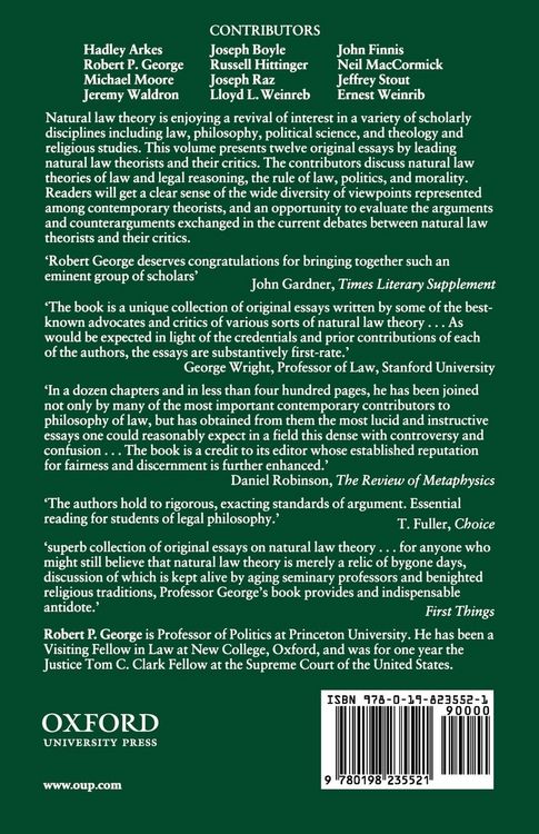 Produktbild: Natural Law Theory