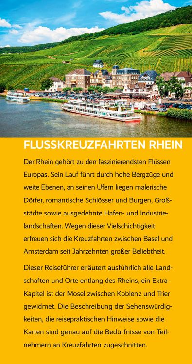 Produktbild: TRESCHER Reisef&uuml;hrer Flusskreuzfahrten Rhein