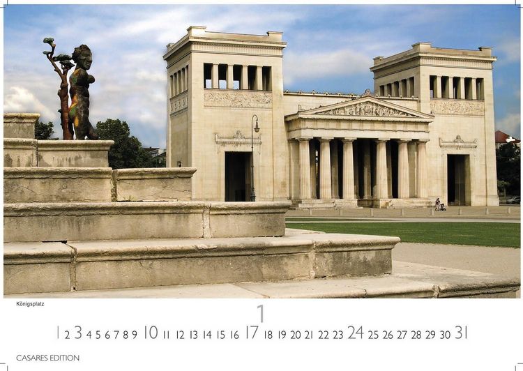 Produktbild: M&uuml;nchen Kalender 2027 &ndash; Wandkalender | Fotokalender Deutschland 24x35cm &ndash; faszinierende Ansichten von Marienplatz bis Alpenpanorama