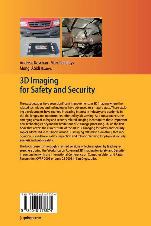 Produktbild: 3D Imaging for Safety and Security