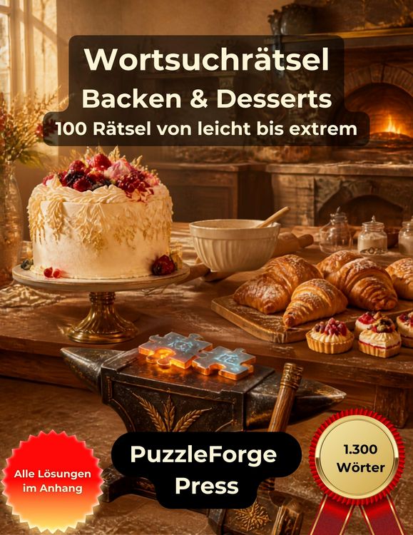 Produktbild: Wortsuchr&auml;tsel - Backen und Desserts
