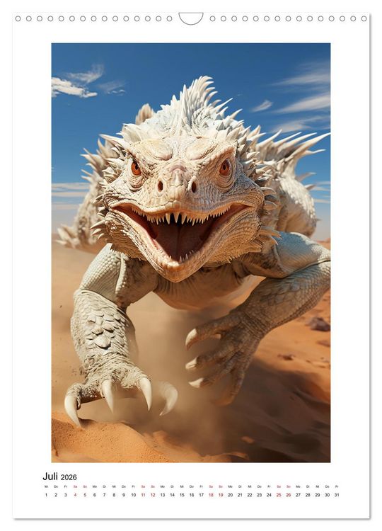 Produktbild: Highspeed Tiere (Wandkalender 2026 DIN A3 hoch), CALVENDO Monatskalender