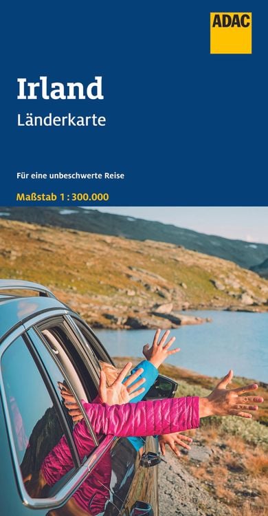 Bild vom Artikel ADAC LänderKarte Irland 1:300 000 vom Autor 