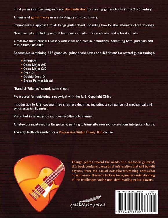 Produktbild: A Modern Approach to Naming Guitar Chords