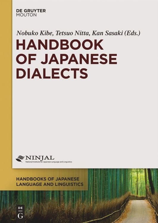 Produktbild: Handbook of Japanese Dialects