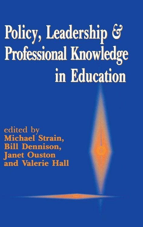 Produktbild: Policy, Leadership and Professional Knowledge in Education