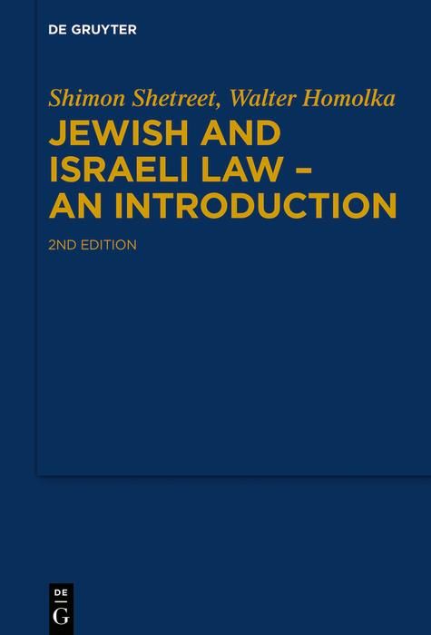 Produktbild: Jewish and Israeli Law - An Introduction