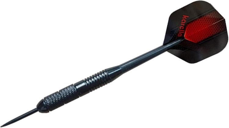 Produktbild: Karella 855003 - Dartboard Bullout Set inkl. 2 Set Darts, Bristle Steel Dartboard, 45 cm