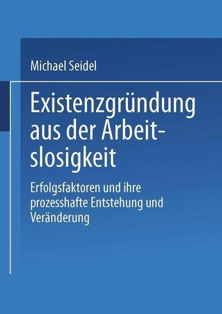 Produktbild: Existenzgr&uuml;ndung aus der Arbeitslosigkeit