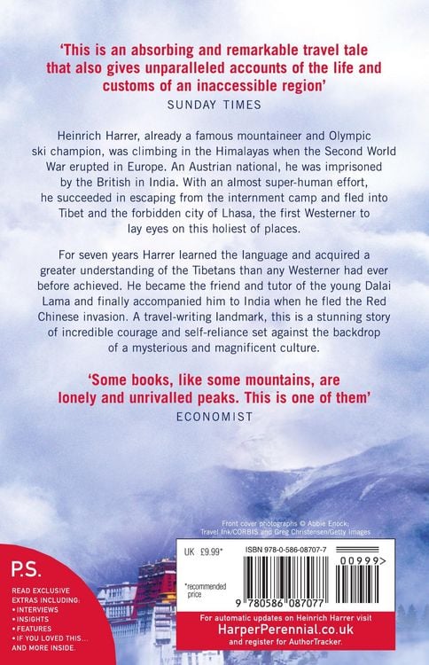Produktbild: SEVEN YEARS IN TIBET PB
