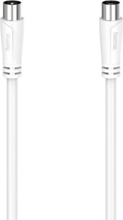Produktbild: hama 00205051 Antennen-Kabel, Koax-Stecker - Koax-Kupplung, 20,0 m, 90 dB