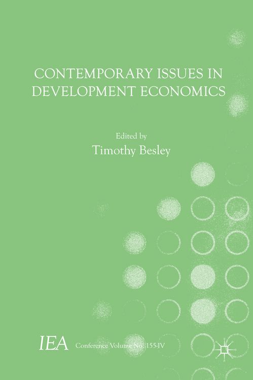 Produktbild: Contemporary Issues in Development Economics