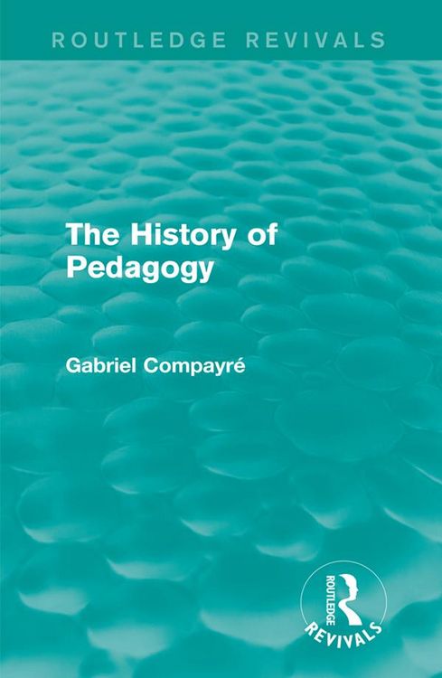 Produktbild: The History of Pedagogy