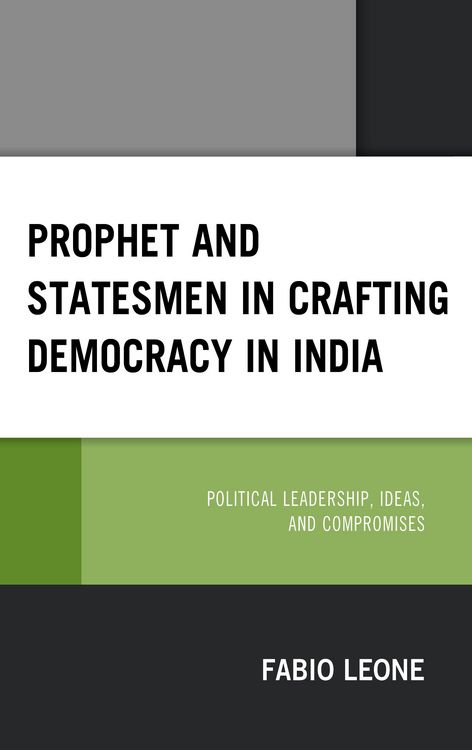 Produktbild: Prophet and Statesmen in Crafting Democracy in India