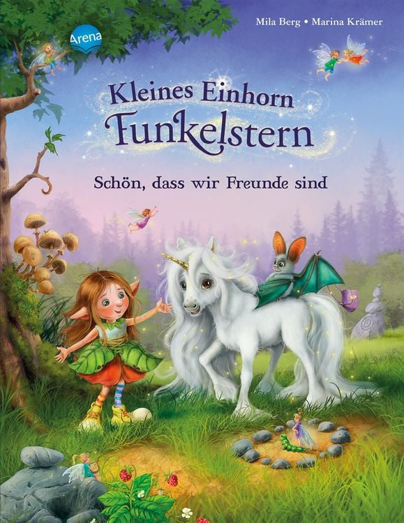 Produktbild: Kleines Einhorn Funkelstern (1). Schön, dass wir Freunde sind