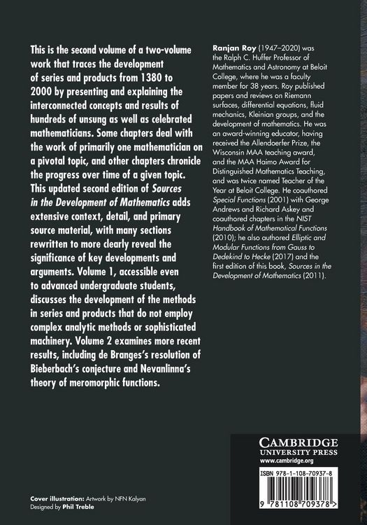 Produktbild: Series and Products in the Development of Mathematics
