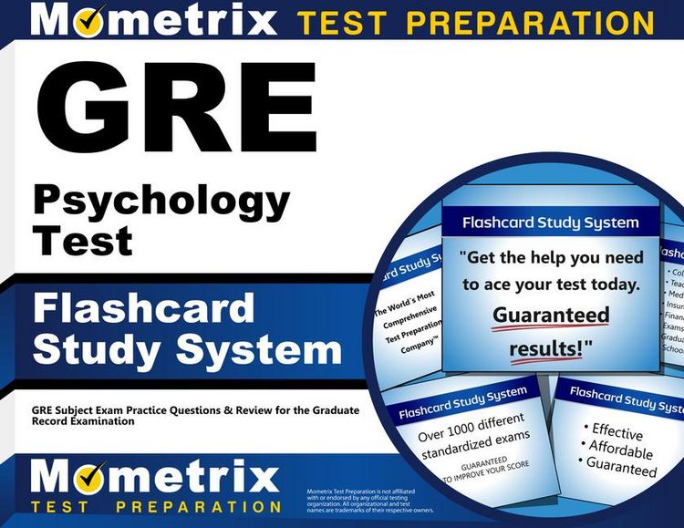 Produktbild: GRE Psychology Test Flashcard Study System