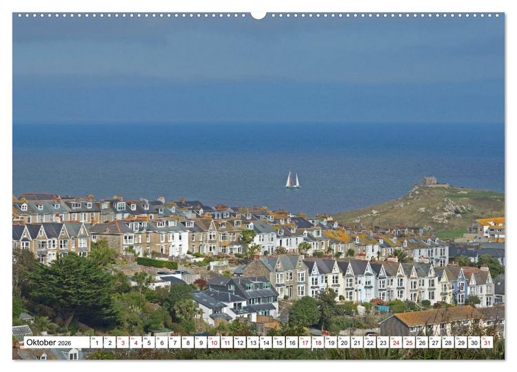 Produktbild: Faszinierende Ansichten von Cornwall (Wandkalender 2026 DIN A2 quer), CALVENDO Monatskalender