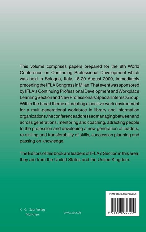 Produktbild: Strategies for Regenerating the Library and Information Profession