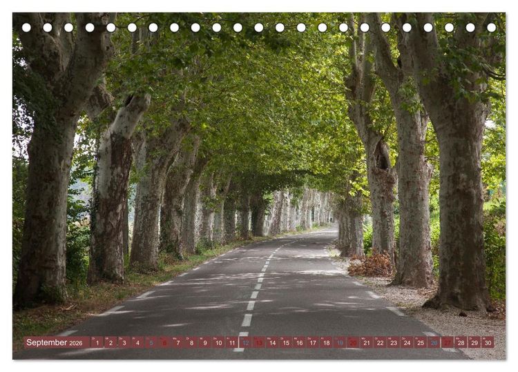 Produktbild: Frankreich. Ein Streifzug durch die D&ouml;rfer der franz&ouml;sischen Provence (Tischkalender 2026 DIN A5 quer), CALVENDO Monatskalender