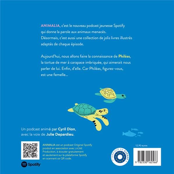 Produktbild: Phil&eacute;as la tortue de mer