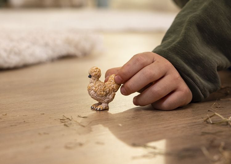 Produktbild: schleich&reg; 14891 Seidenhuhn