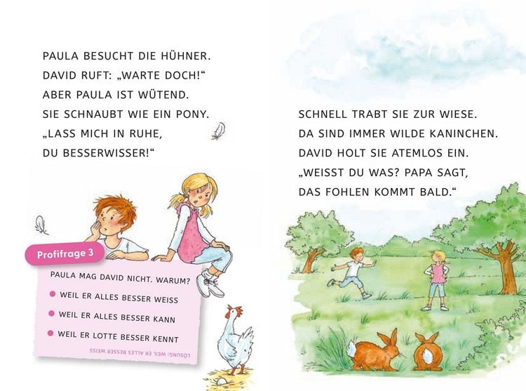 Produktbild: Leseprofis &ndash; Grossbuchstaben: ein Fohlen Namens Schnuppe, 1. Klasse