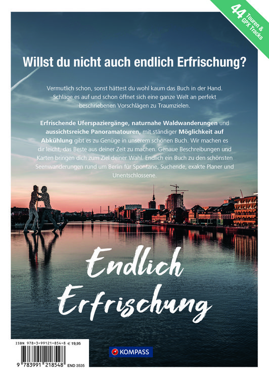 Produktbild: KOMPASS Endlich Erfrischung - Seen rund um Berlin