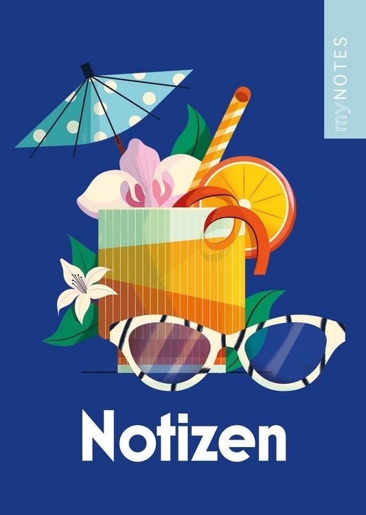 Produktbild: myNOTES Papeterie: Notizblock Farben des Sommers