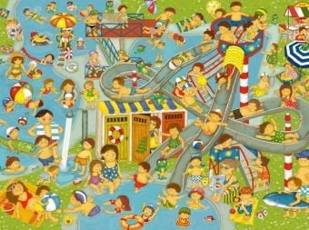 Produktbild: Im Schwimmbad (Puzzle)