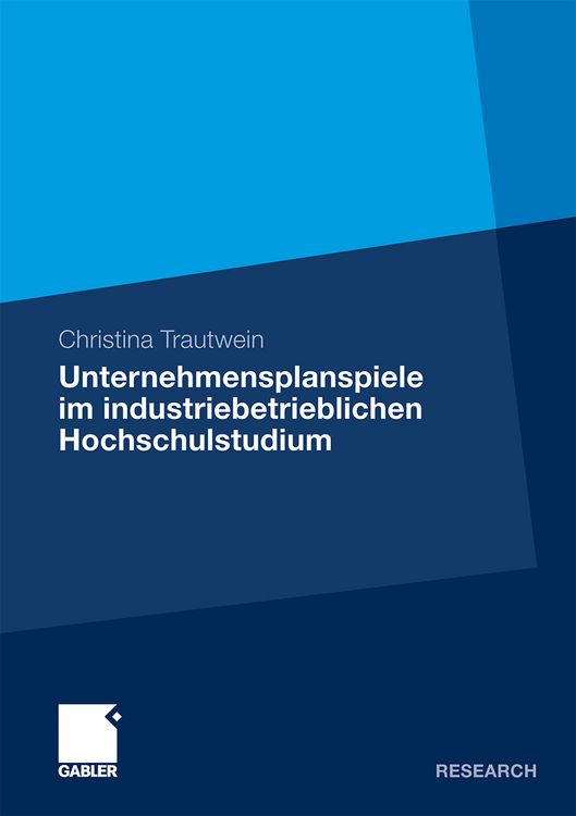 Produktbild: Unternehmensplanspiele im industriebetrieblichen Hochschulstudium