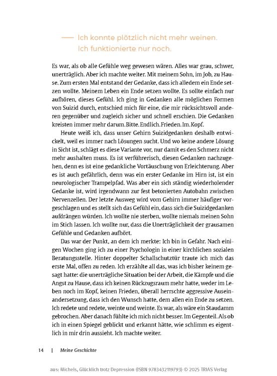 Produktbild: Gl&uuml;cklich trotz Depression