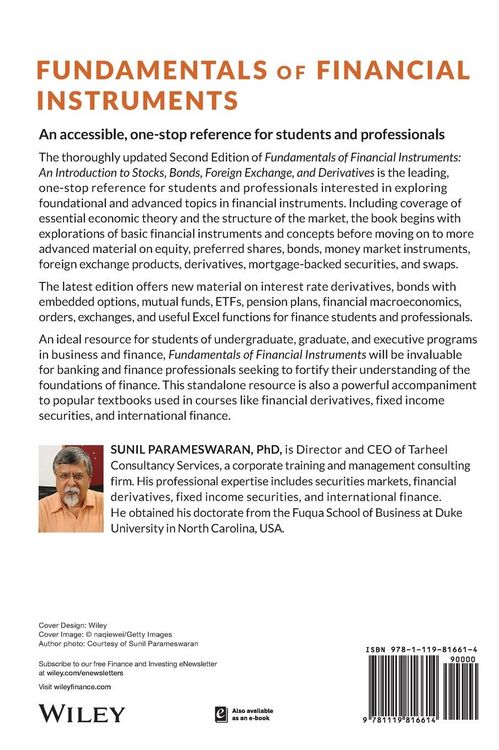 Produktbild: Fundamentals of Financial Instruments