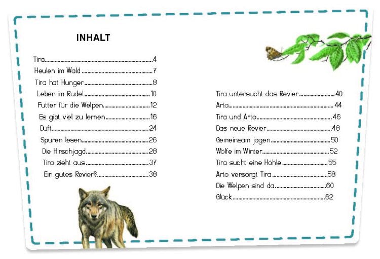 Produktbild: Tira, die junge Wölfin