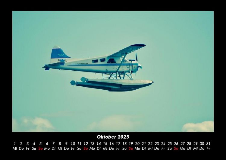 Produktbild: Flugzeuge 2025 Fotokalender DIN A3