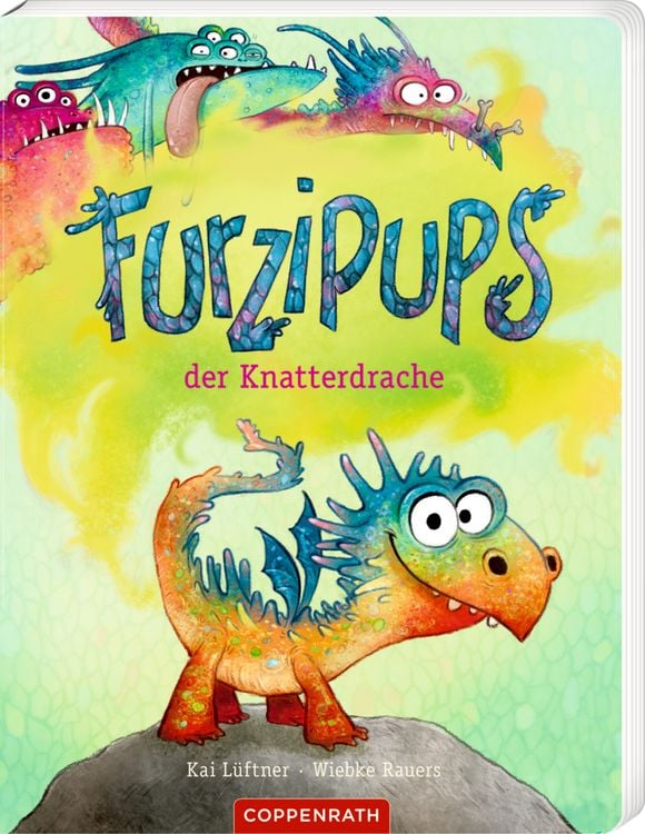 Produktbild: L&uuml;ftner, K: Furzipups, der Knatterdrache (Pappbilderbuch Min