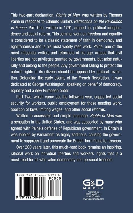 Produktbild: Rights of Man