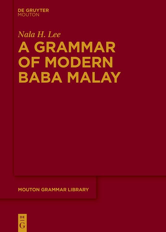 Produktbild: A Grammar of Modern Baba Malay