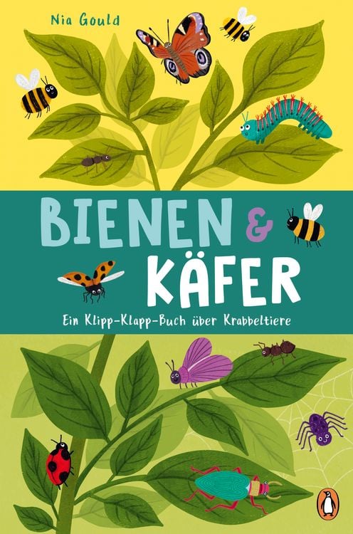 Produktbild: Bienen & K&auml;fer &ndash; Ein Klipp-Klapp-Buch &uuml;ber Krabbeltiere